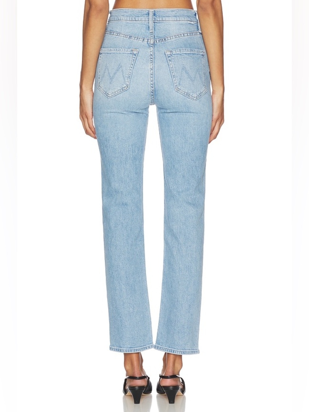 MOTHER Superior High Waisted Straight-Leg Jeans - Picture 2 of 9